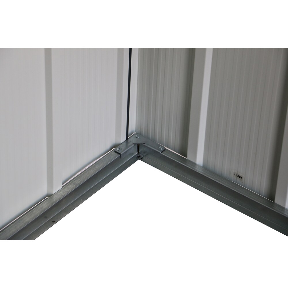 Casuta gradina DURAMAX Eco 6X4, otel, 202 x 122.2 x 180.5 cm, antracit