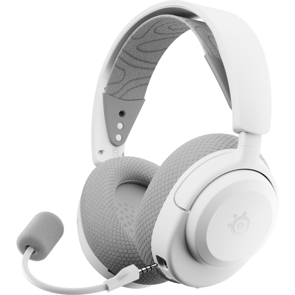 Casti Gaming Wireless STEELSERIES Arctis Nova 3, surround, multiplatforma, alb