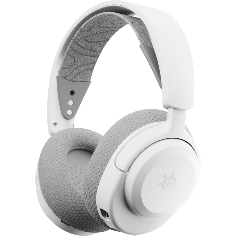 Casti Gaming Wireless STEELSERIES Arctis Nova 3, surround, multiplatforma, alb
