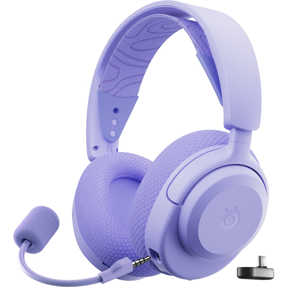 Casti Gaming Wireless STEELSERIES Arctis Nova 3, surround, multiplatforma, Lavender