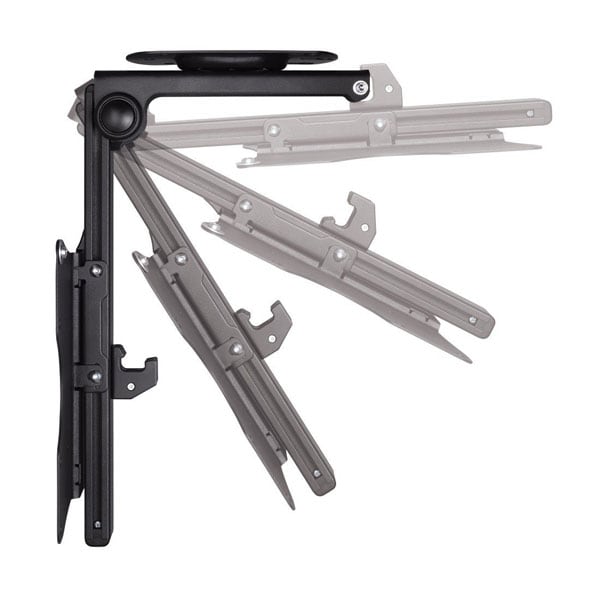 Suport TV tavan HAMA 118654, reglabil, 19-46", 20kg, negru