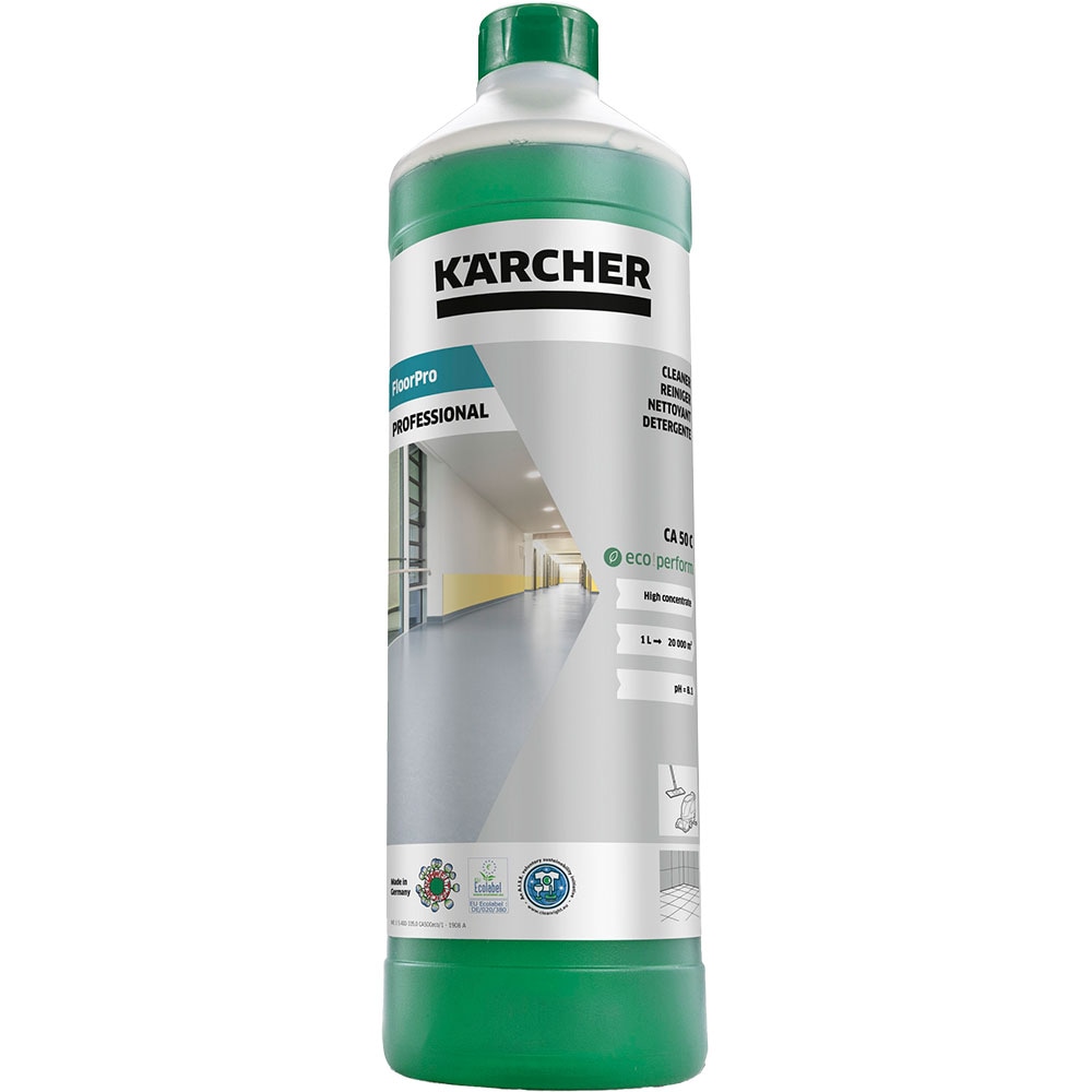 Solutie de curatare KARCHER PROFESIONAL FloorPro CA 50 C Eco 6.296-053.0, 1l