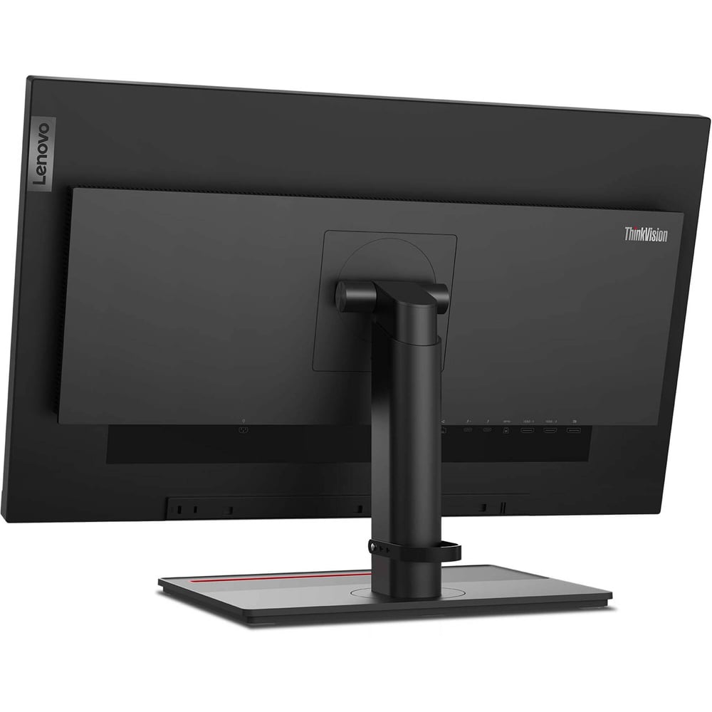 Monitor LED IPS LENOVO ThinkVision P27u-20, 27",  4K UHD, 60Hz, HDR400, boxe, pivot, negru