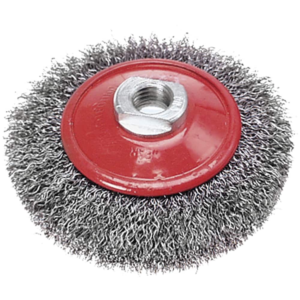 Perie sarma VERTO, 100mm, M14, inox