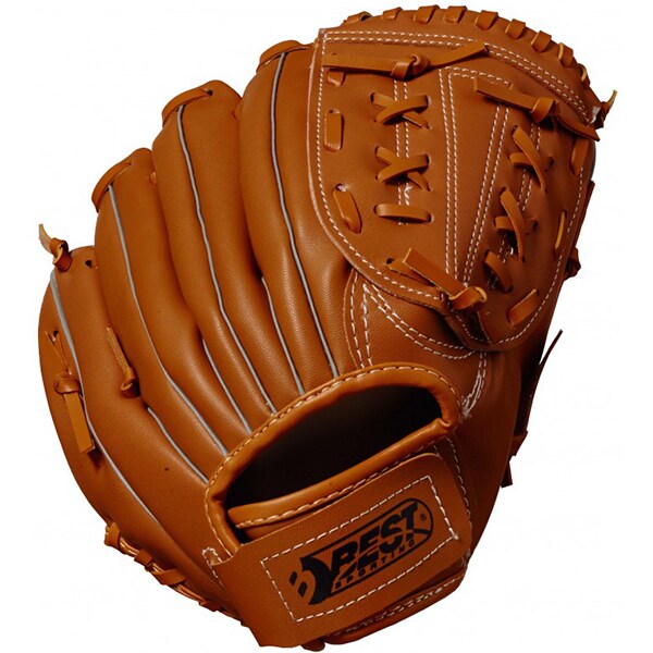 Manusi baseball BEST SPORTING 63012, 28 cm, piele eco, maro
