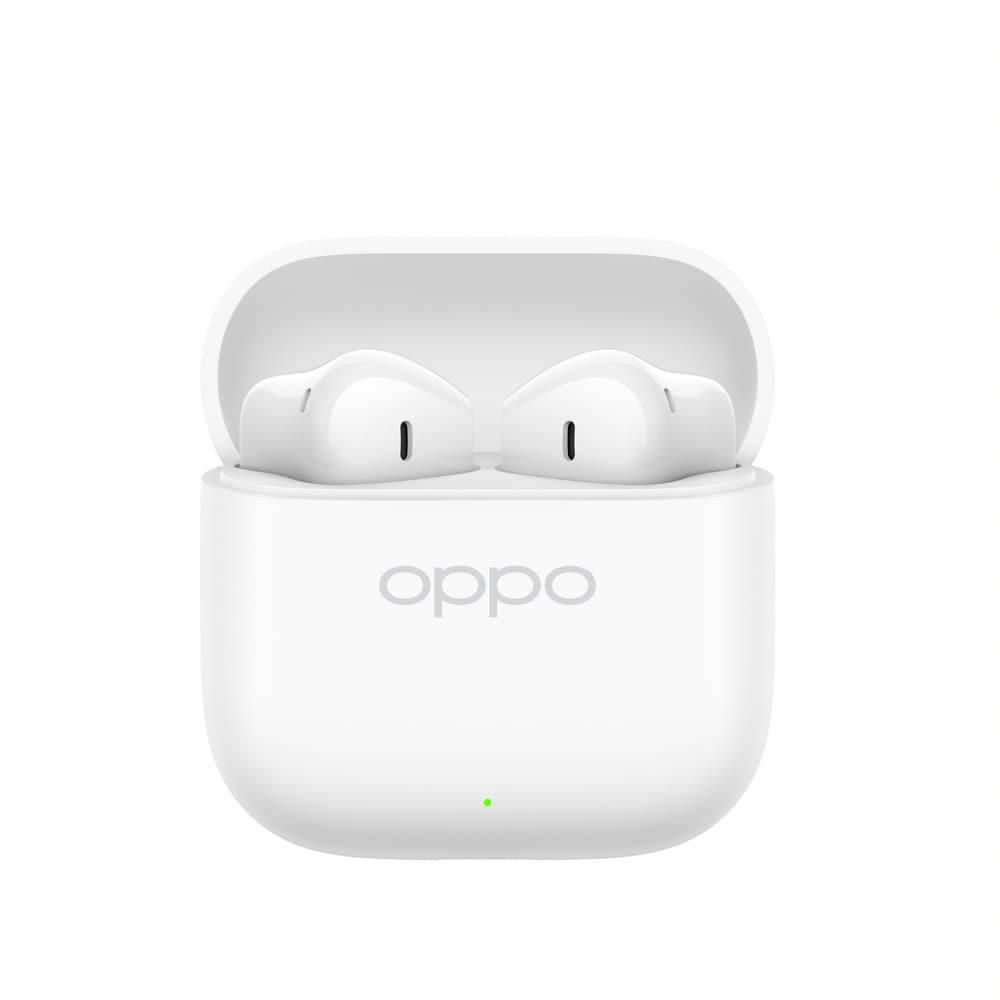 Casti OPPO Enco Buds3, True Wireless, Bluetooth, In-Ear, Snow White