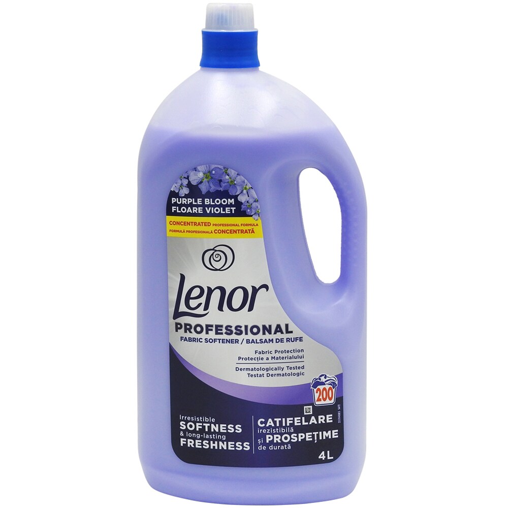 Balsam de rufe LENOR Professional, Purple Bloom, 4 l, 200 spalari