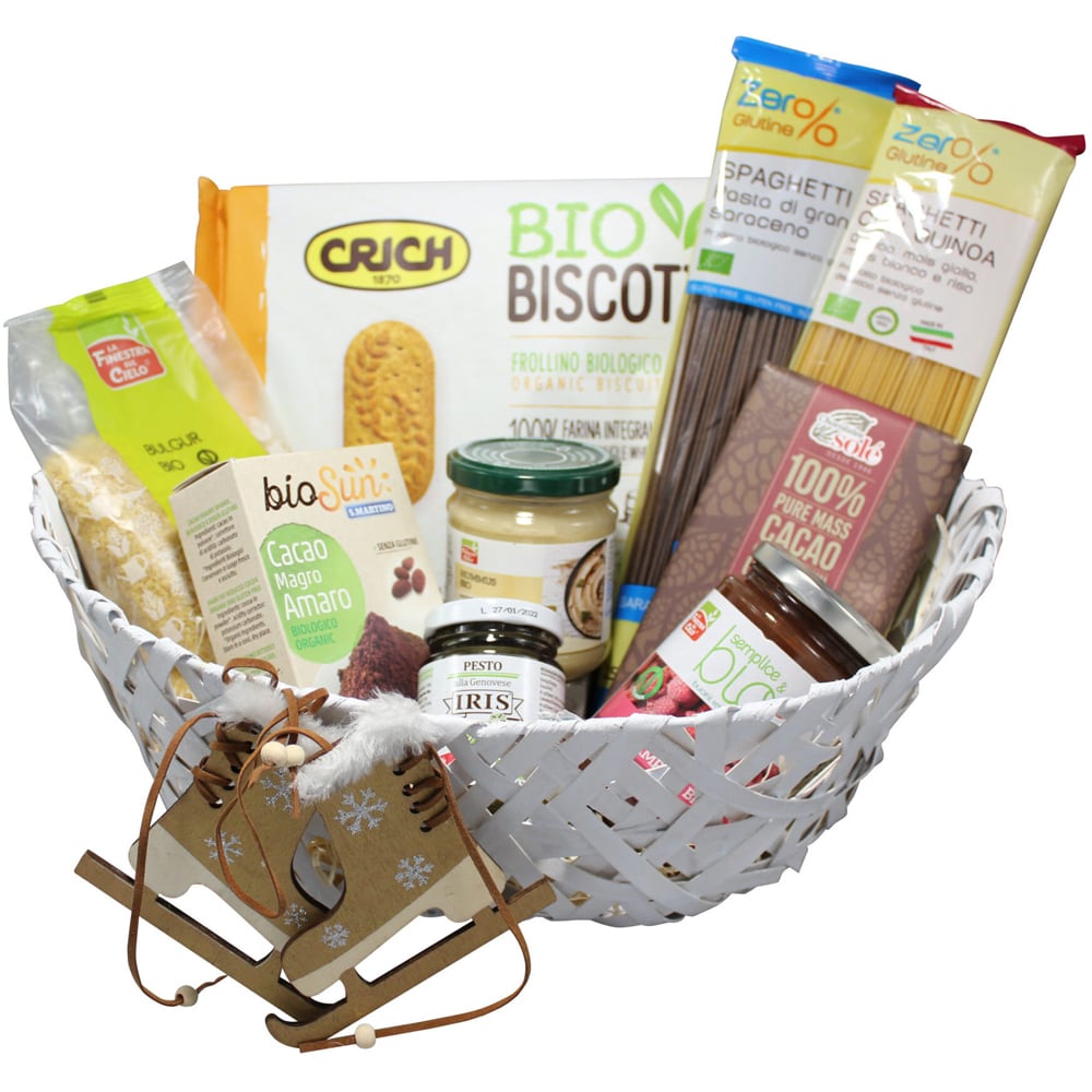 Cos cadou LUXURY BASKETS Gourmet Bio 10GB