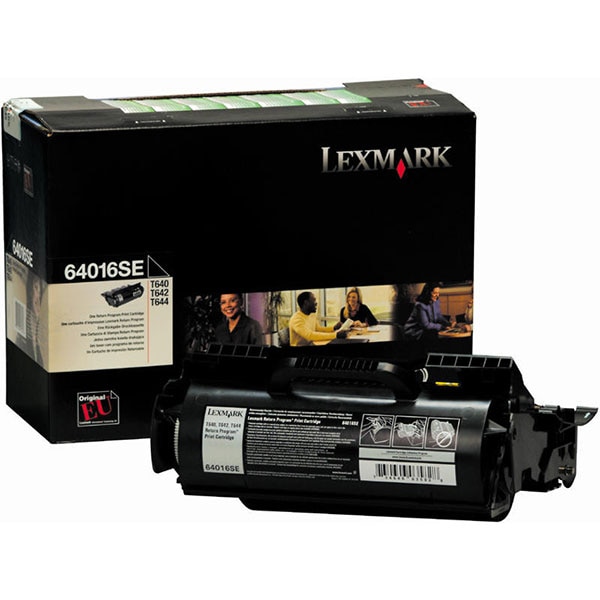 Toner original LEXMARK 64016SE CTG T640X Return Program, negru