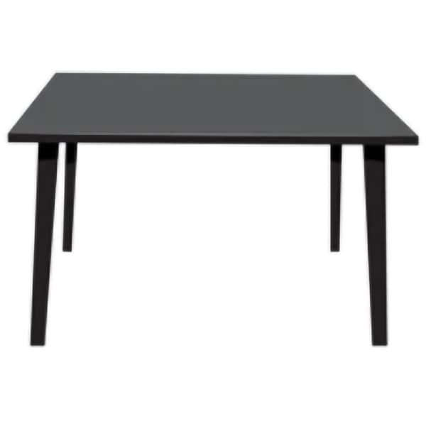 Masa bucatarie Woodart, lemn, 110 x 70 x 80 cm, negru