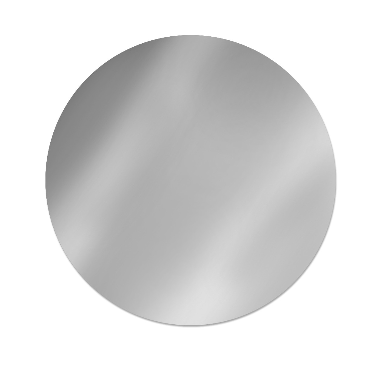 Oglinda baie, simpla cu suport, 60 x 60 x 0.4 cm