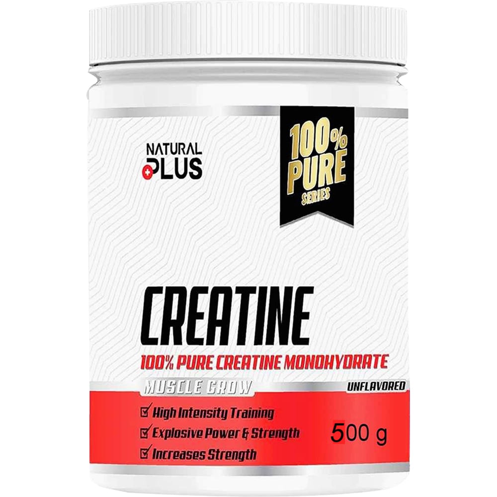 Creatina Monohidrata 100% pura, 500 g, NATURAL PLUS