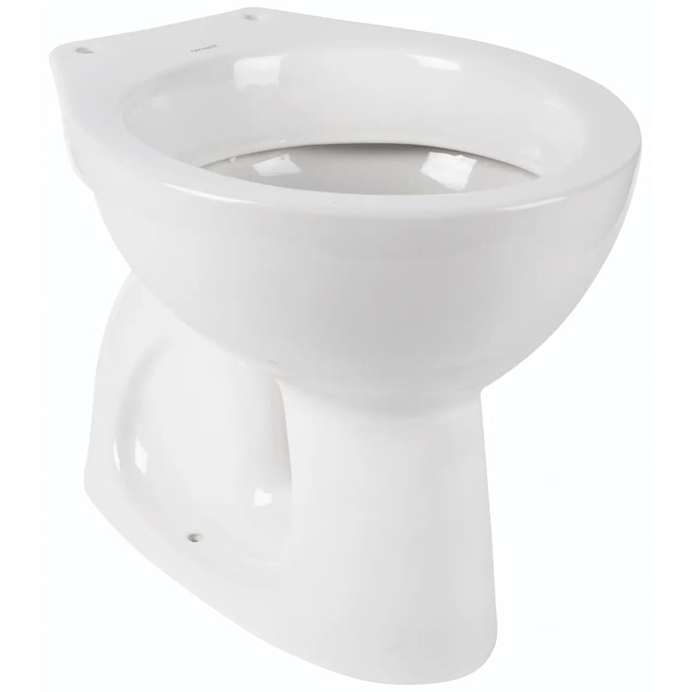 Vas WC CERSANIT Roma R20, portelan, monobloc, montaj pe pardoseala, evacuare orizontala, alb