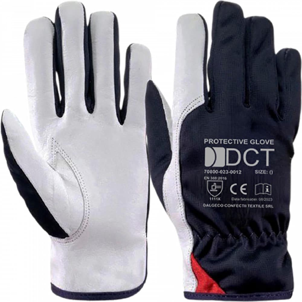 Manusi protectie DALGECO GOTI DCT 9, poliester, albastru, marime 9