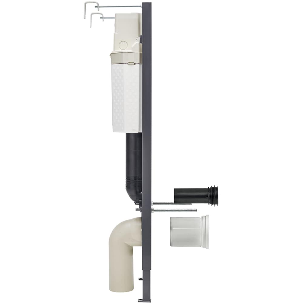 Set rezervor WC incastrat WIRQUIN Casual Line + clapeta actionare, 3-6L, gri