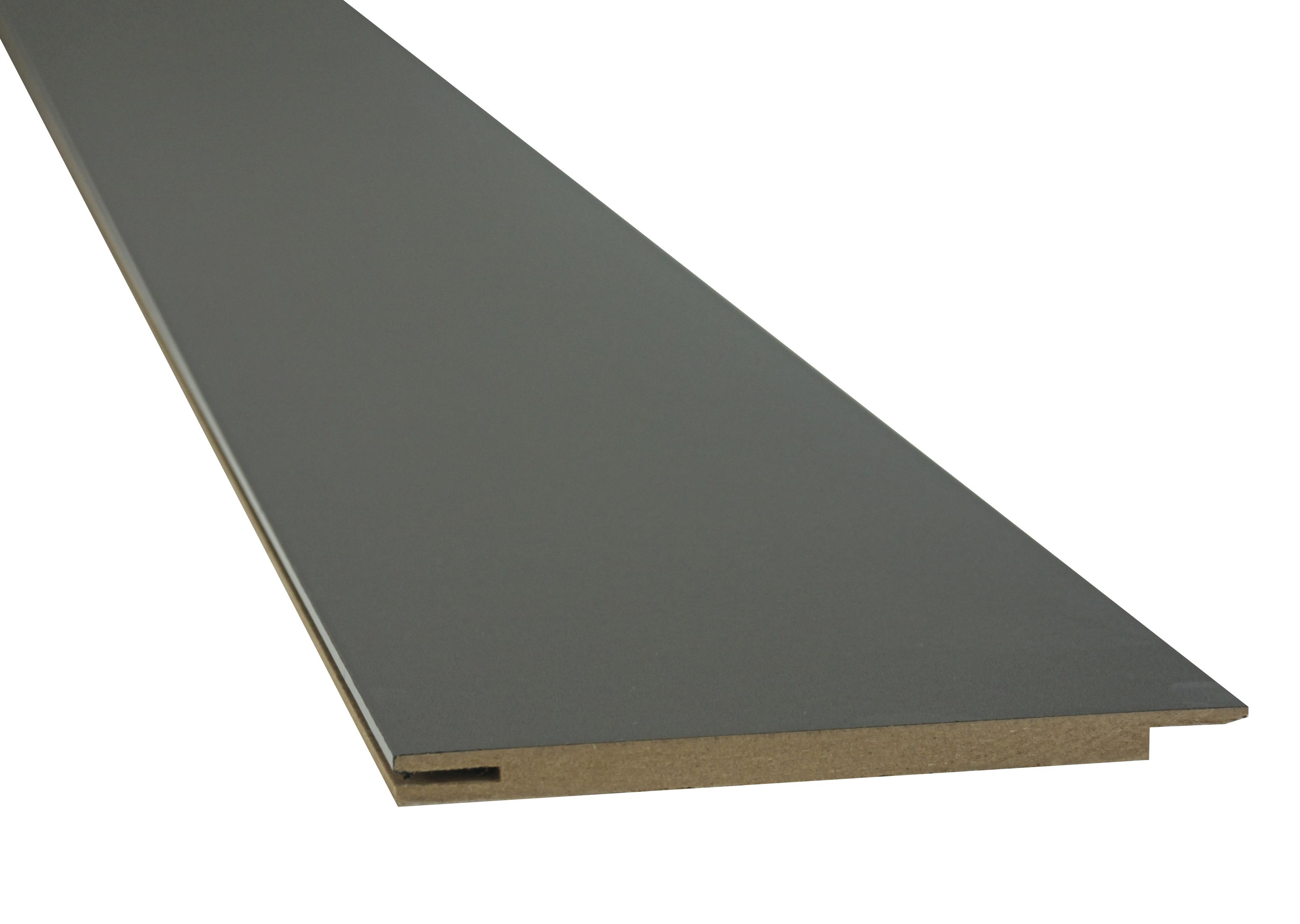 Set extensie toc, MDF, 17 x 210 cm, gri antracit