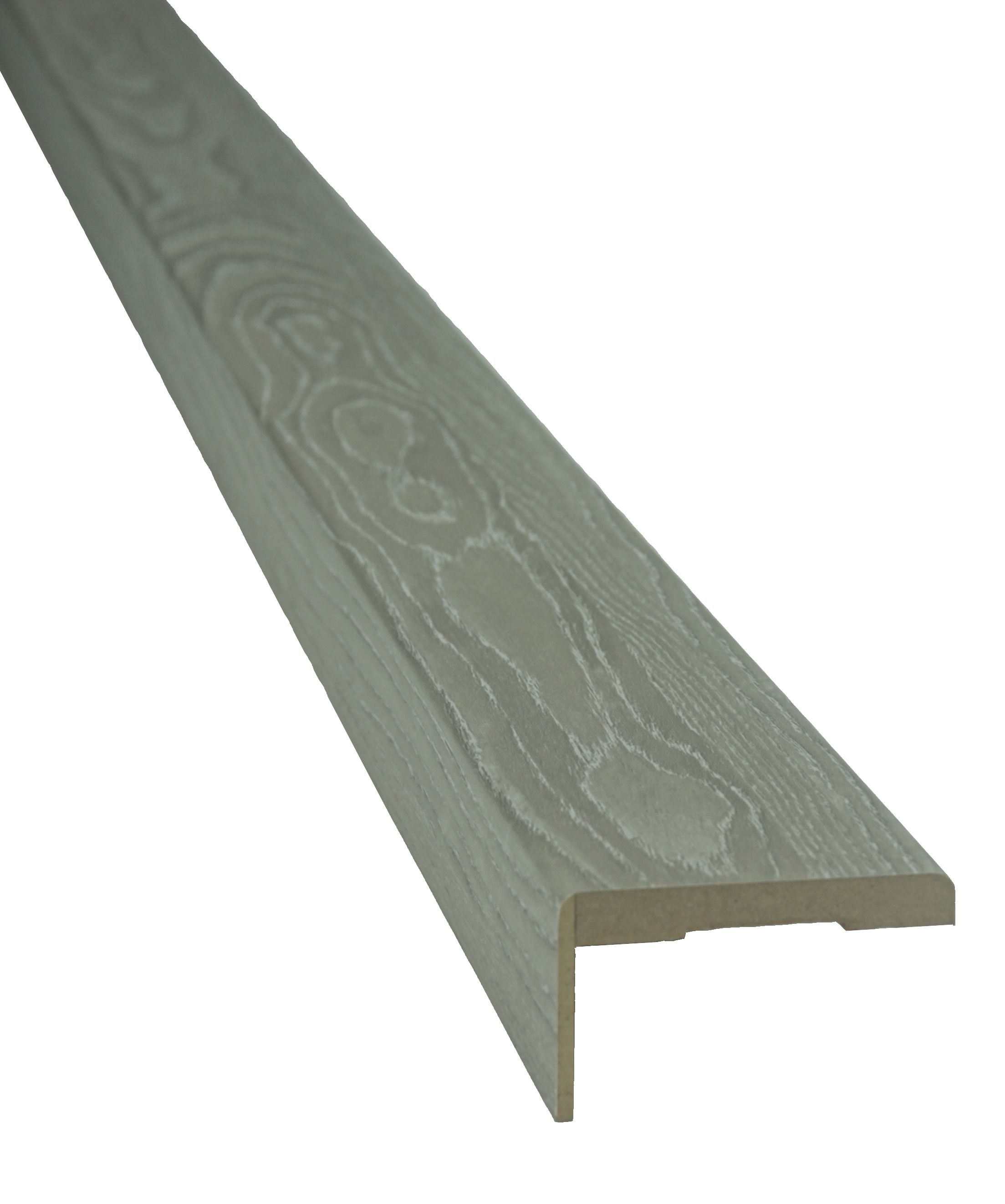 Set pervaz reglabil, MDF, 7.3 x 215 cm, gri