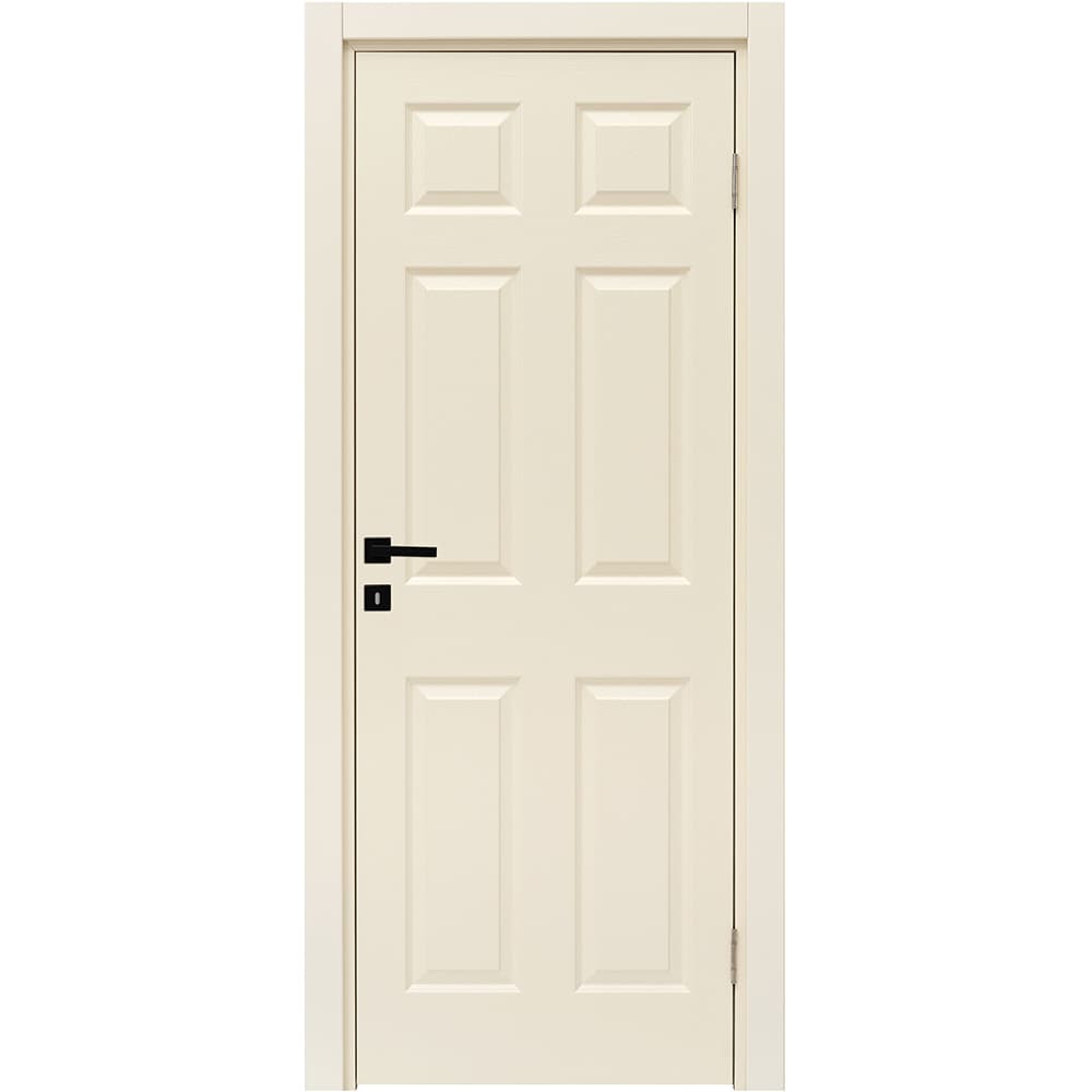 Usa interior Assos, fara geam, reversibila, MDF, 78 x 203 cm, oyster