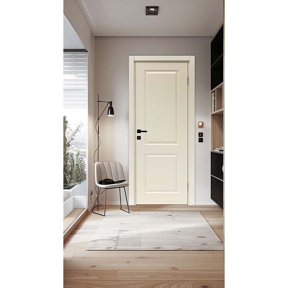 Usa interior VELTA Sara, fara geam, reversibila, MDF, 78 x 203 cm, oyster