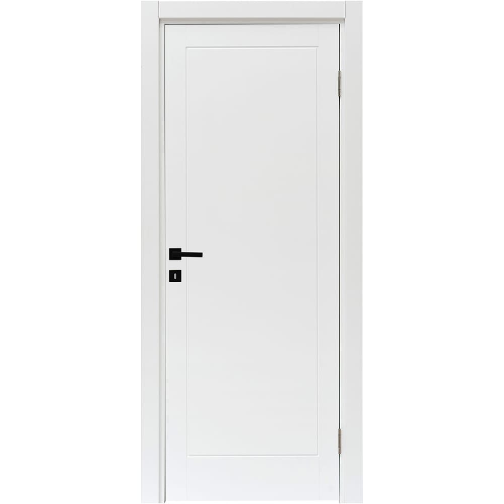 Usa interior Cristal, fara geam, reversibila, MDF, 68 x 203 cm, alb