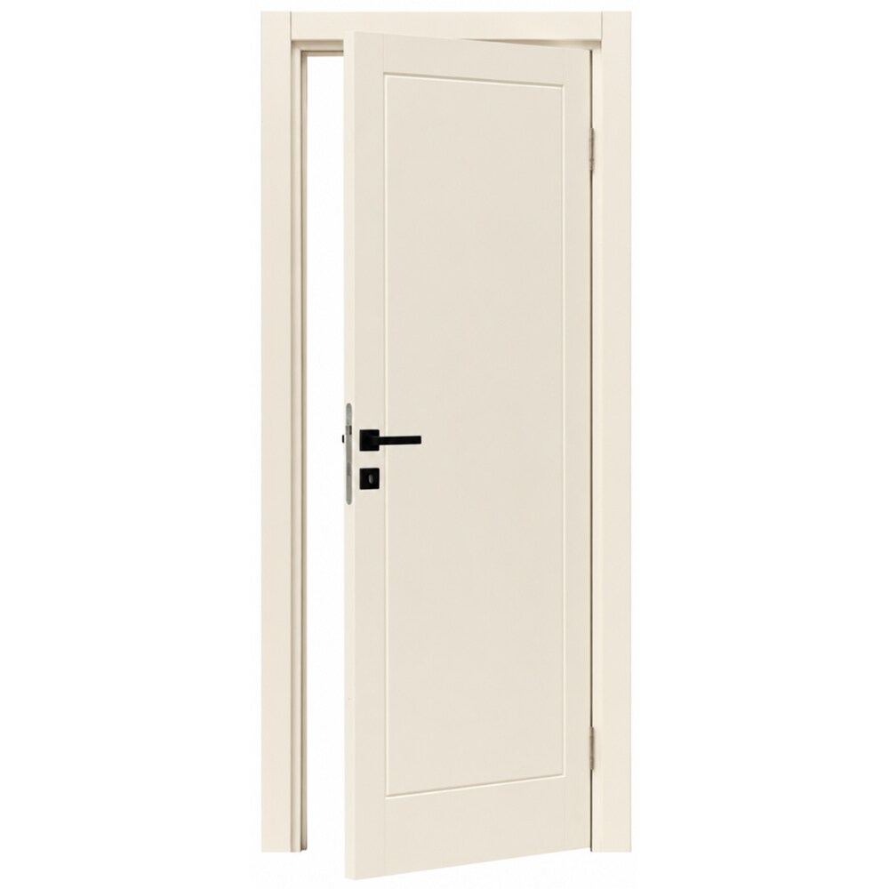 Usa interior Cristal, fara geam, reversibila, MDF, 68 x 203 cm, oyster