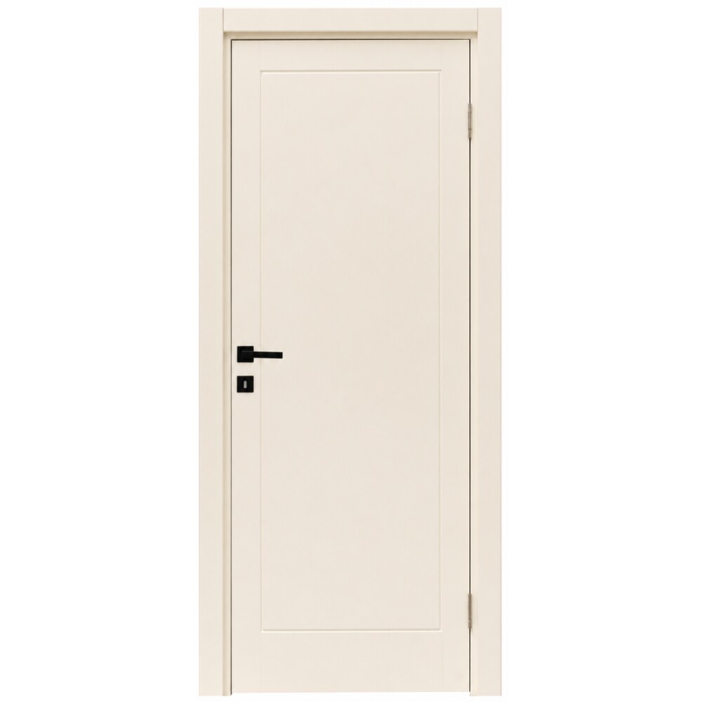 Usa interior Cristal, fara geam, reversibila, MDF, 78 x 203 cm, oyster