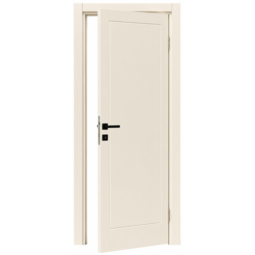 Usa interior Cristal, fara geam, reversibila, MDF, 78 x 203 cm, oyster
