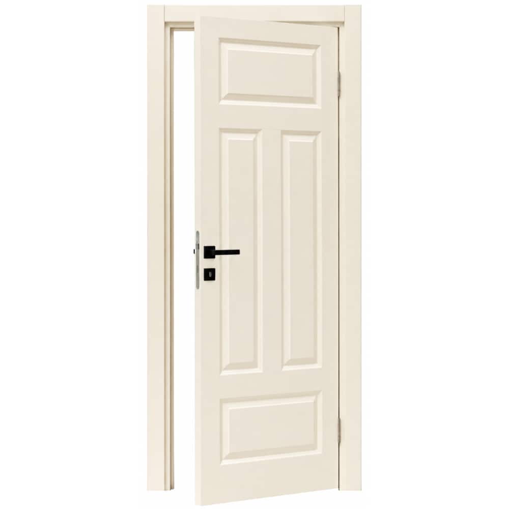 Usa interior Elegant, fara geam, reversibila, MDF, 68 x 203 cm, oyster