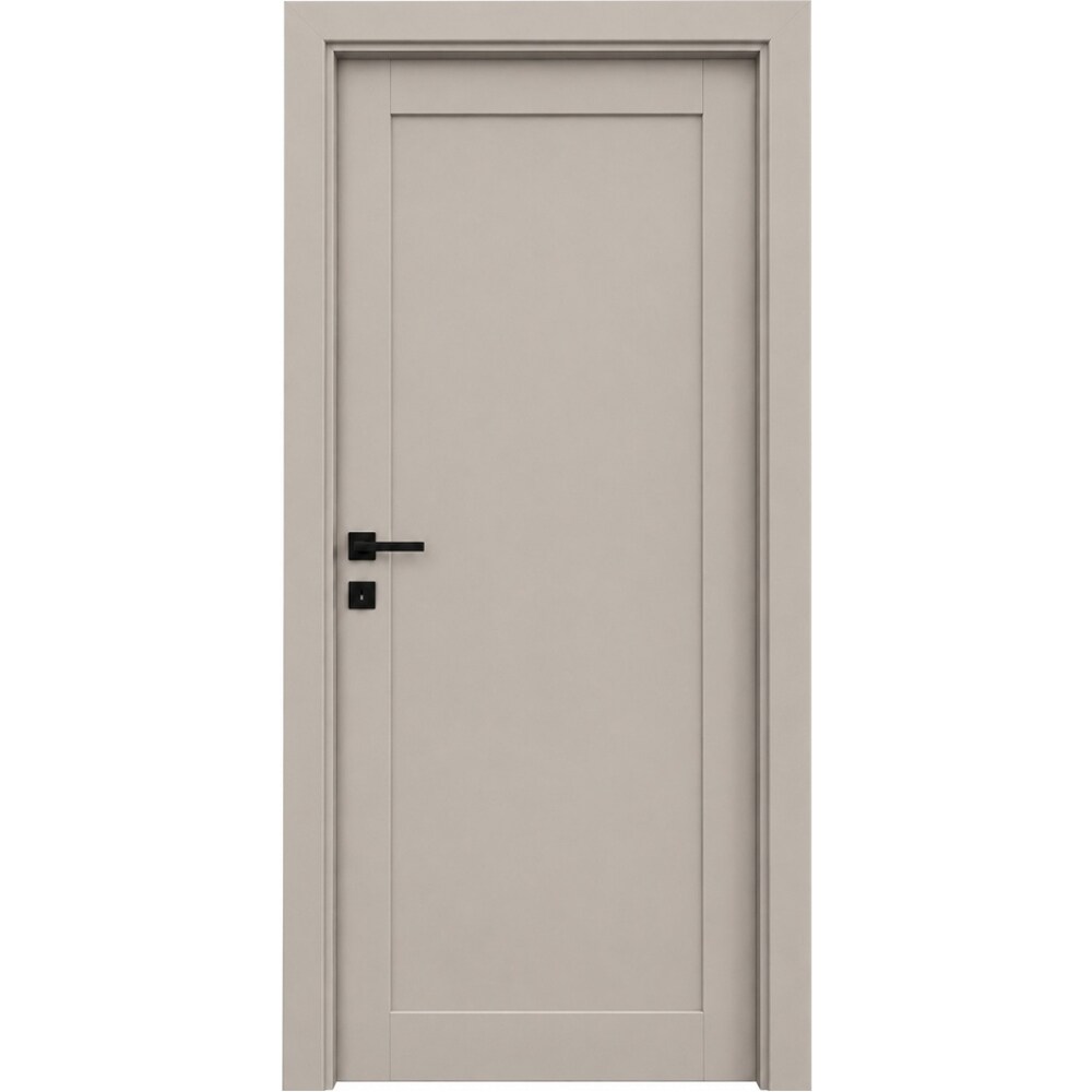 Usa interior Mod, fara geam, reversibila, MDF, 68 x 203 cm, gri mat