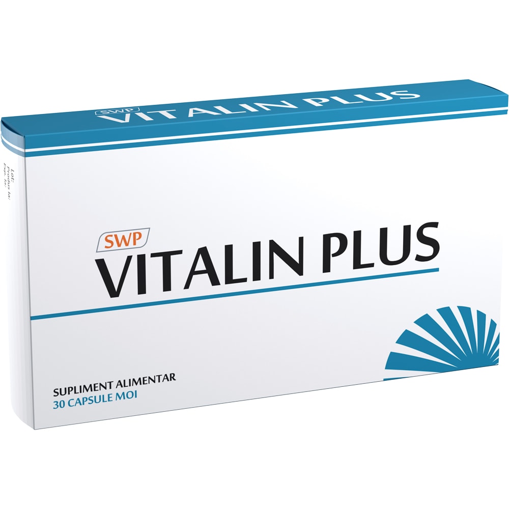 Supliment alimentar Vitalin Plus, 30 capsule, SUN WAVE PHARMA