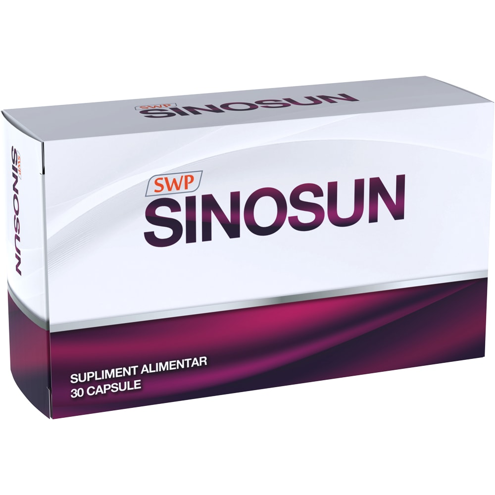 Supliment alimentar Sinosun, 30 capsule, SUN WAVE PHARMA
