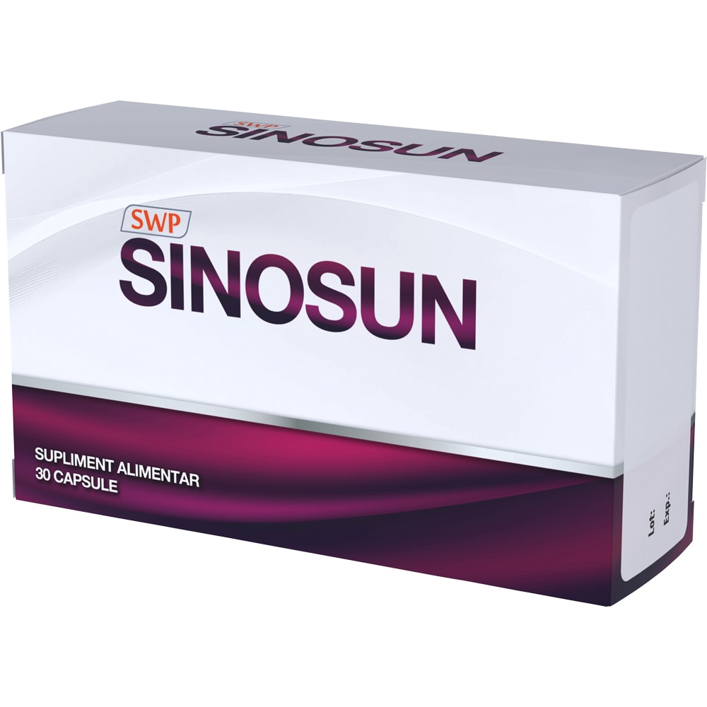 Supliment alimentar Sinosun, 30 capsule, SUN WAVE PHARMA