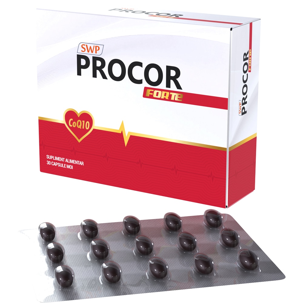 Supliment alimentar Procor Forte, 30 capsule, SUN WAVE PHARMA