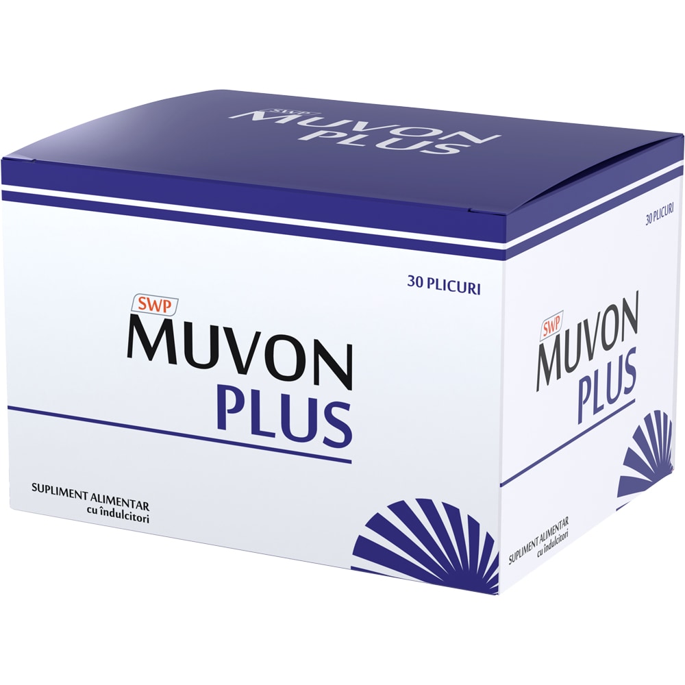 Supliment alimentar Muvon Plus, 30 plicuri, SUN WAVE PHARMA