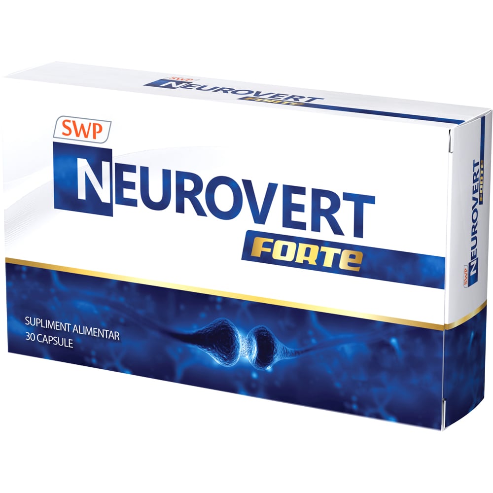 Supliment alimentar Neurovert Forte, 30 capsule moi, SUN WAVE PHARMA