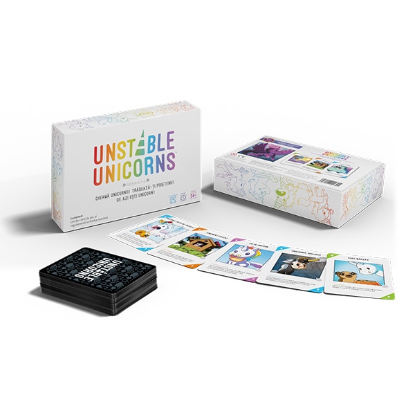Joc de societate UNSTABLE UNICORNS UNIC2794, 14 ani+, 2-8 jucatori