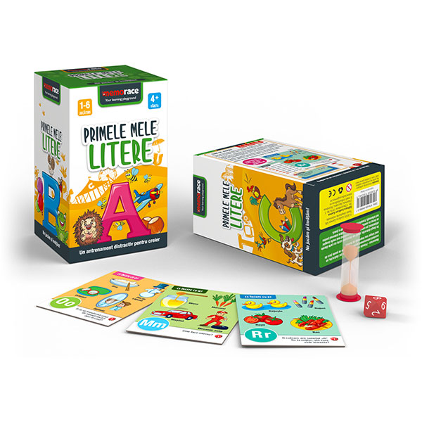 Joc educativ MEMORACE Primele mele litere LG0001, 4 ani+, 58 piese