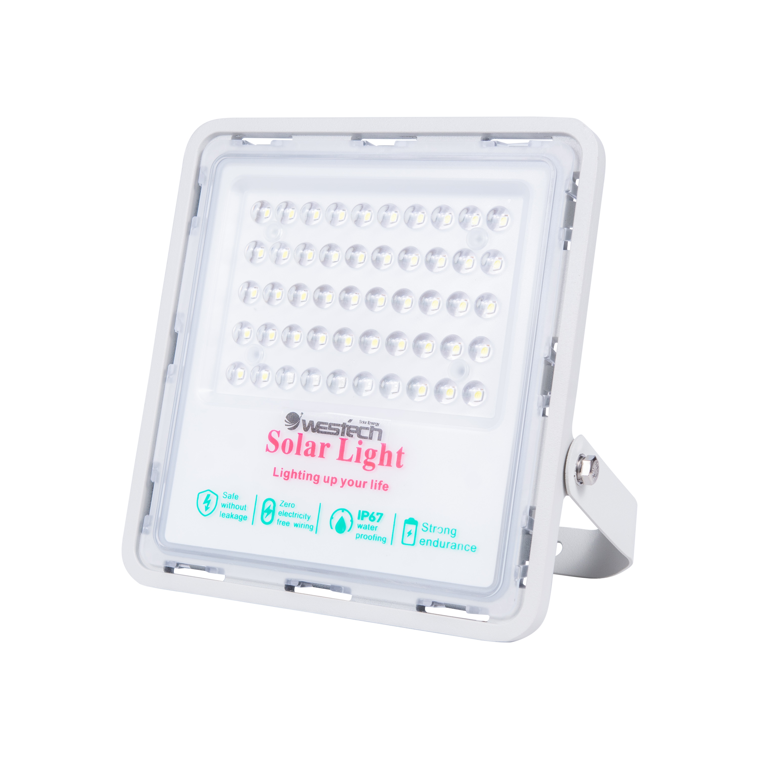 Proiector solar WESTECH XLY 2080, 15W, 1090lm, alb