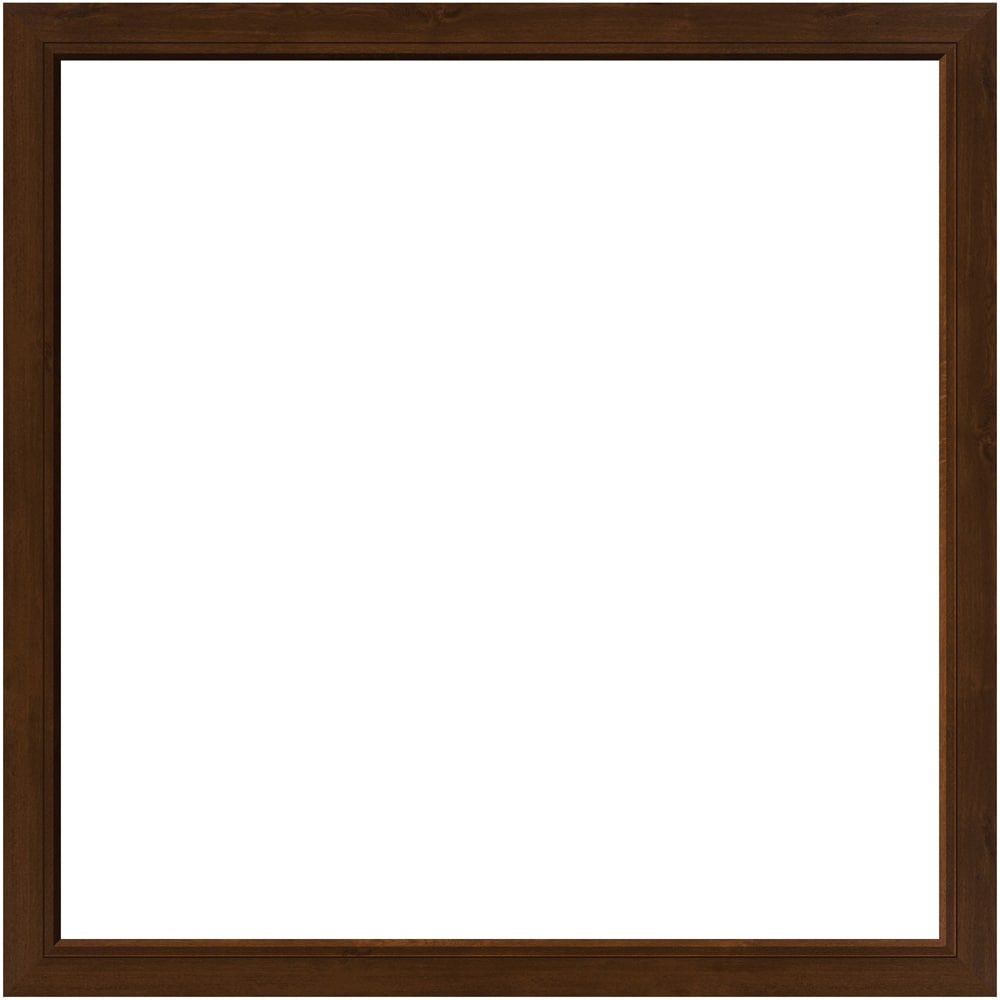 Fereastra termopan APLAST, PVC, 5 camere, 116 x 116 cm, deschidere fixa, maro