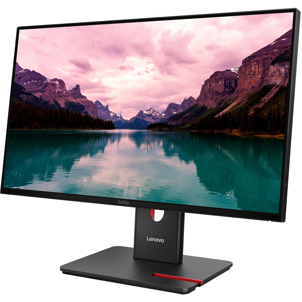 Monitor LED IPS LENOVO ThinkVision T24-40, 23.8", Full HD, 120Hz, pivot, negru