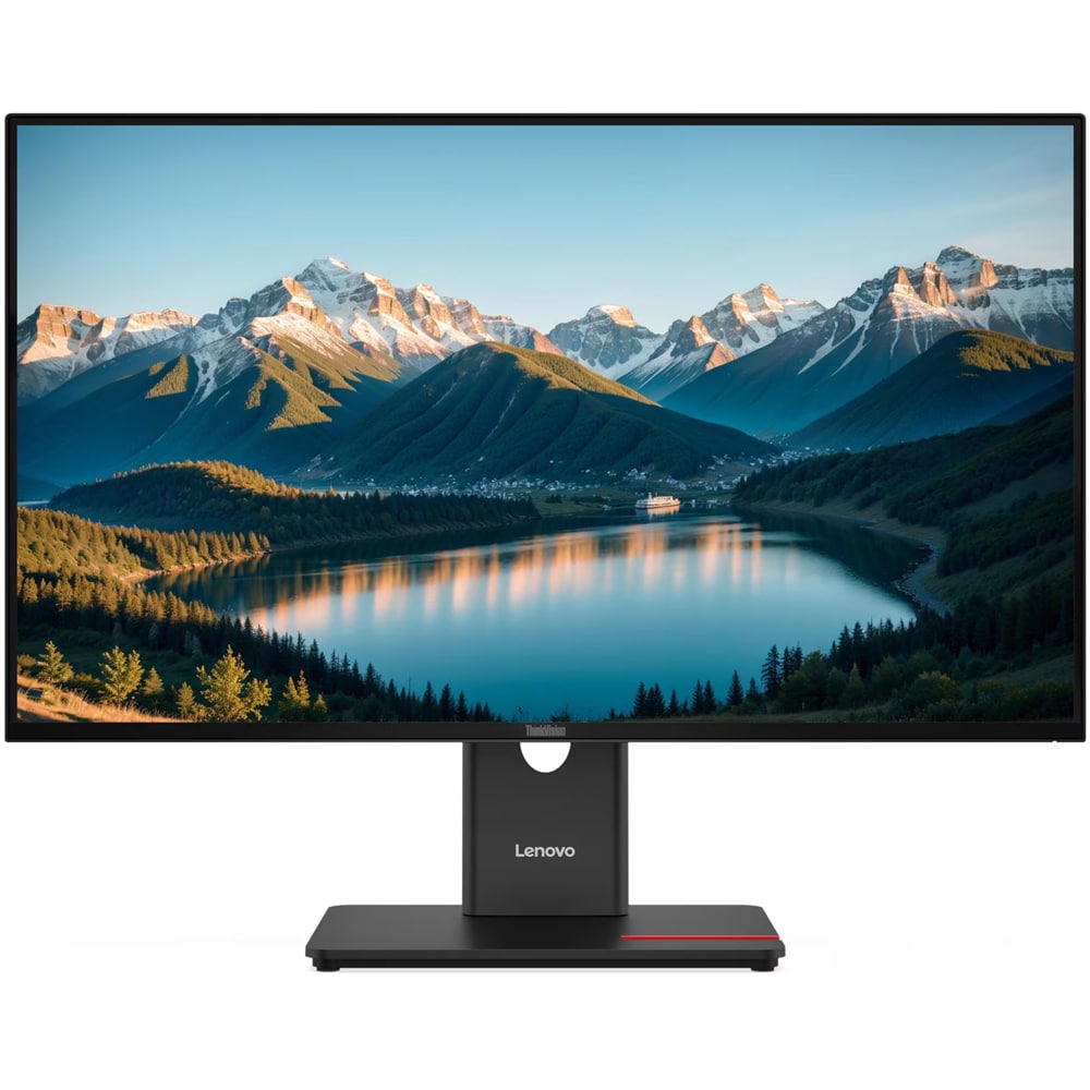 Monitor LED IPS LENOVO ThinkVision T27Q-40, 27",QHD, 120Hz, HDR10, pivot, negru