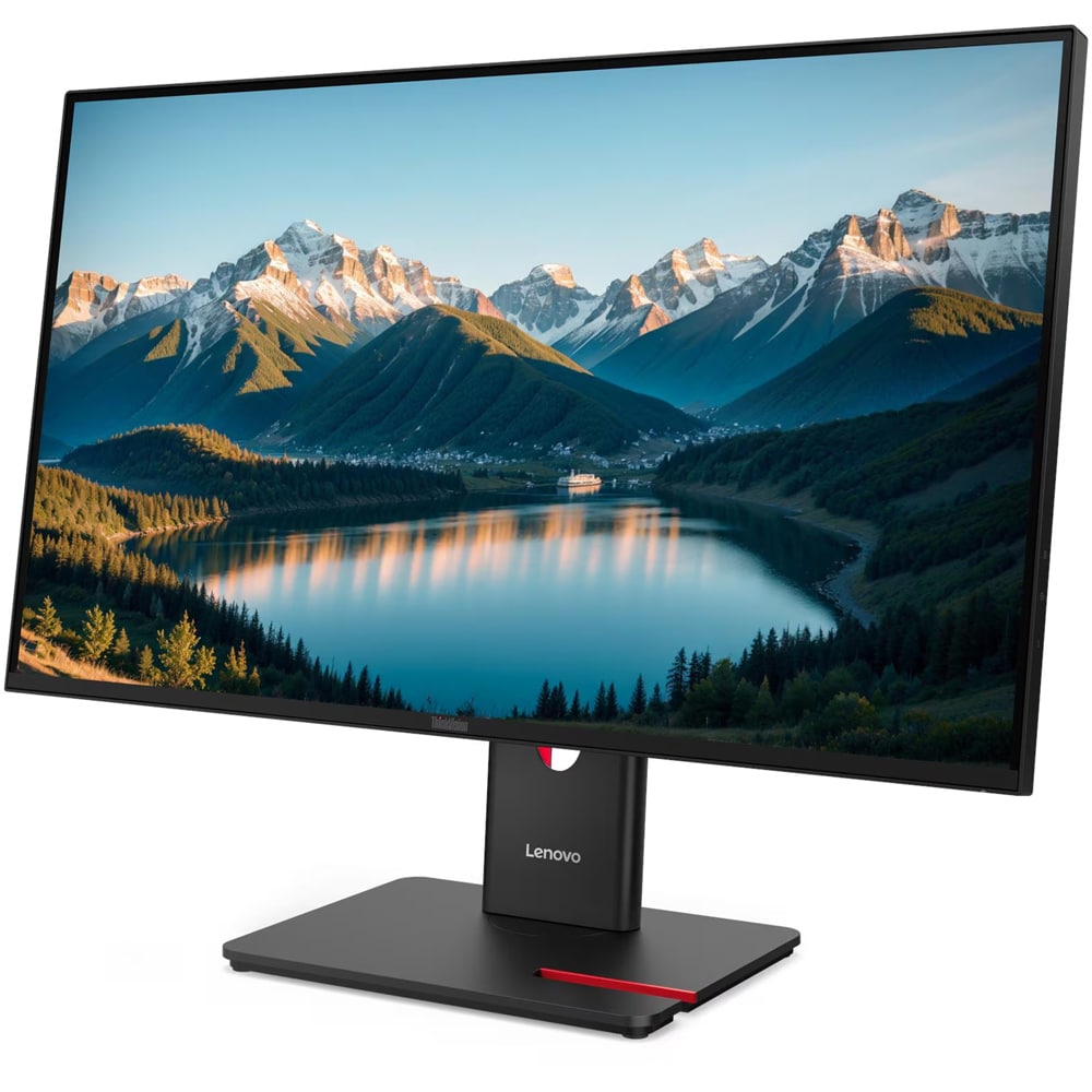 Monitor LED IPS LENOVO ThinkVision T27Q-40, 27",QHD, 120Hz, HDR10, pivot, negru