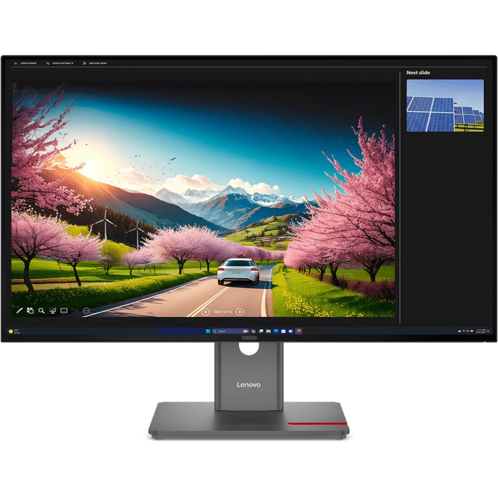 Monitor LED IPS LENOVO ThinkVision P32UD-40, 31.5", 4K UHD, 120 Hz, HDR10, negru