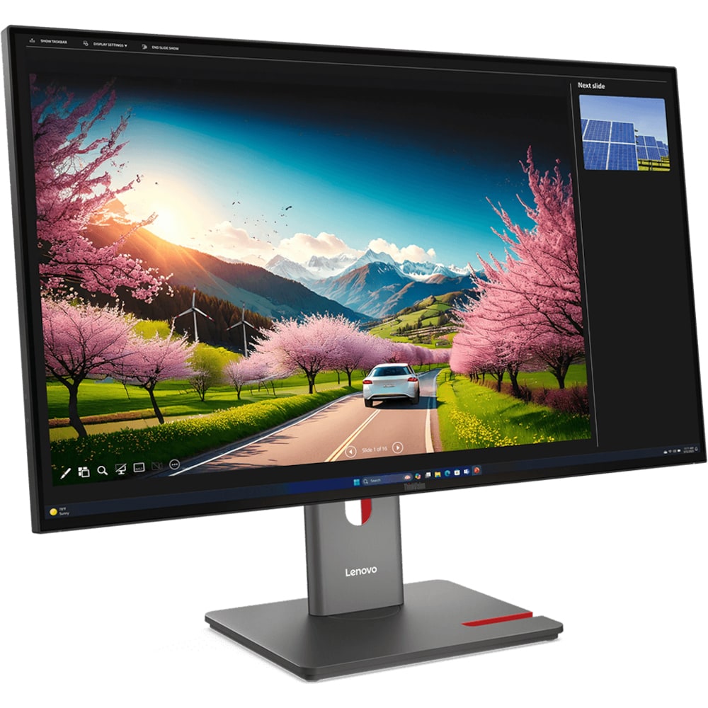 Monitor LED IPS LENOVO ThinkVision P32UD-40, 31.5", 4K UHD, 120 Hz, HDR10, negru