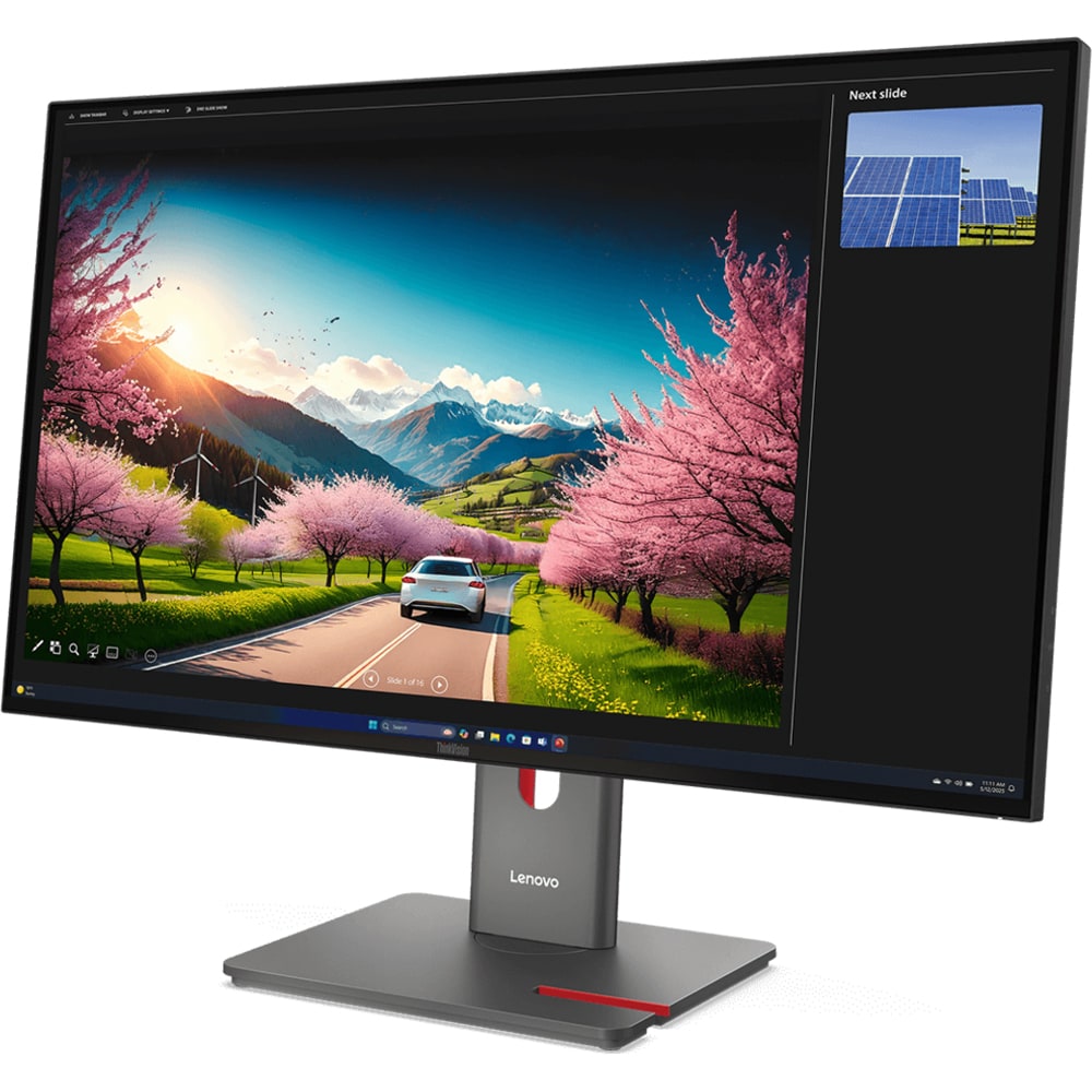 Monitor LED IPS LENOVO ThinkVision P32UD-40, 31.5", 4K UHD, 120 Hz, HDR10, negru