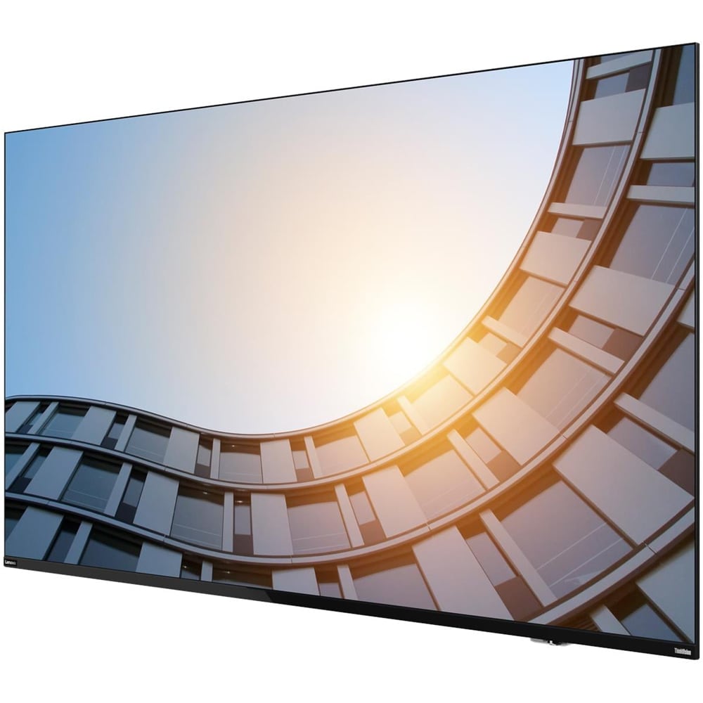 Monitor LED VA LENOVO ThinkVision E65 LFD, 64.5", 4K UHD, 60 Hz, HDR10, negru