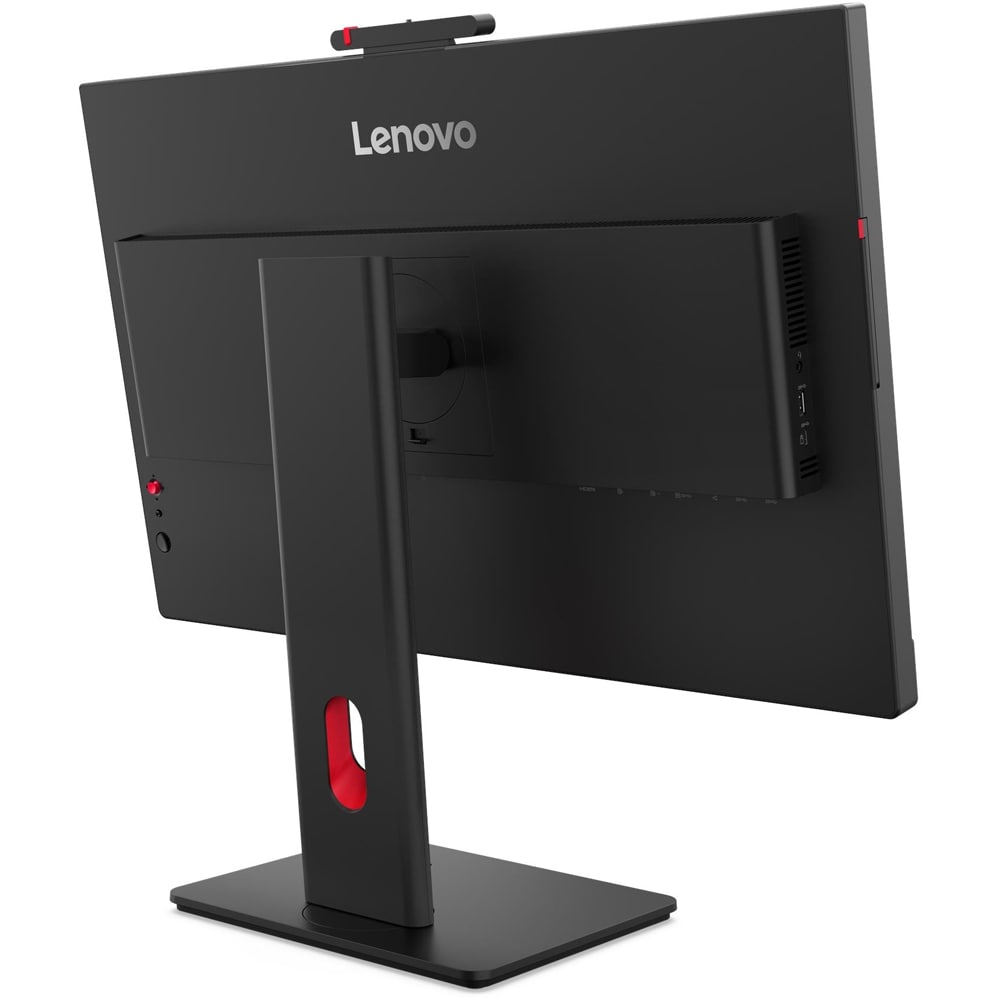 Monitor LED IPS LENOVO ThinkVision T27QD-4v, 27", QHD, 120Hz, boxe, pivot, negru