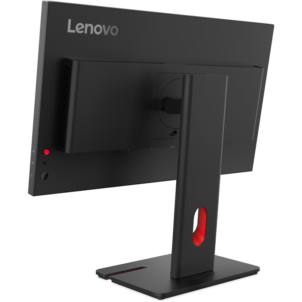 Monitor LED IPS LENOVO ThinkVision T24D-40, 23.8", Full HD, 120 Hz, negru