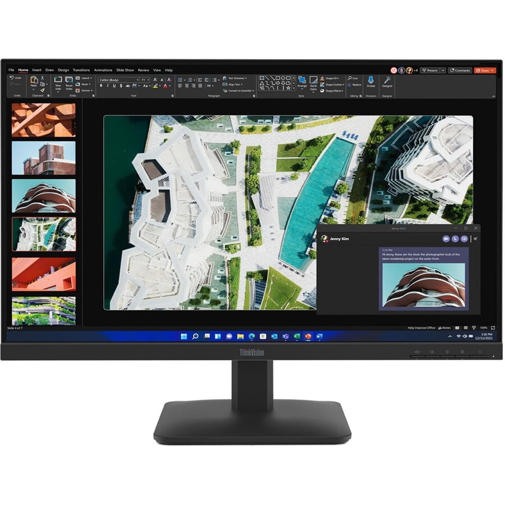 Monitor LED IPS LENOVO ThinkVision S27-4e, 27", Full HD, 100Hz, negru