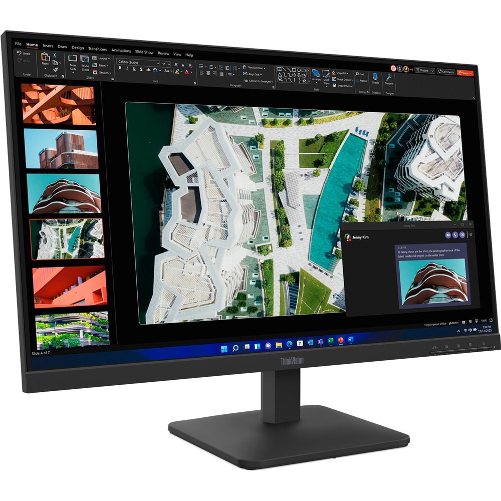 Monitor LED IPS LENOVO ThinkVision S27-4e, 27", Full HD, 100Hz, negru